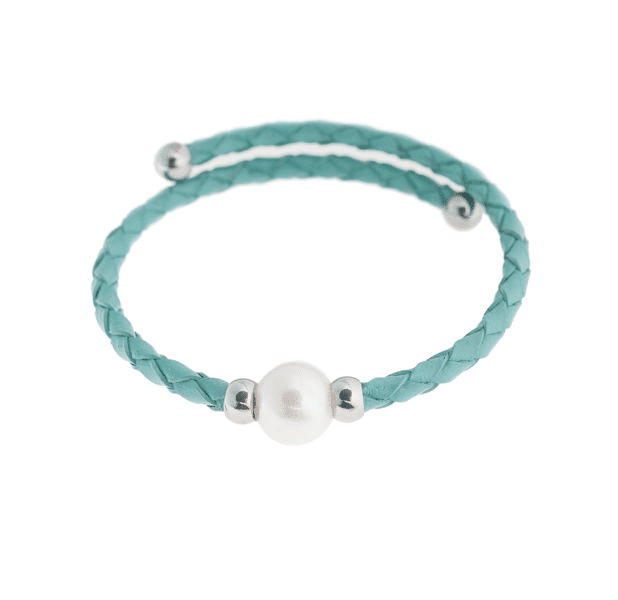 Turquoise Bahia Pearl Bracelet