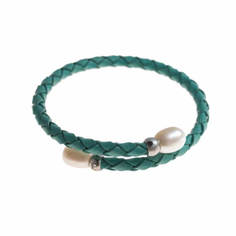 Turquoise Rita Pearl Bracelet