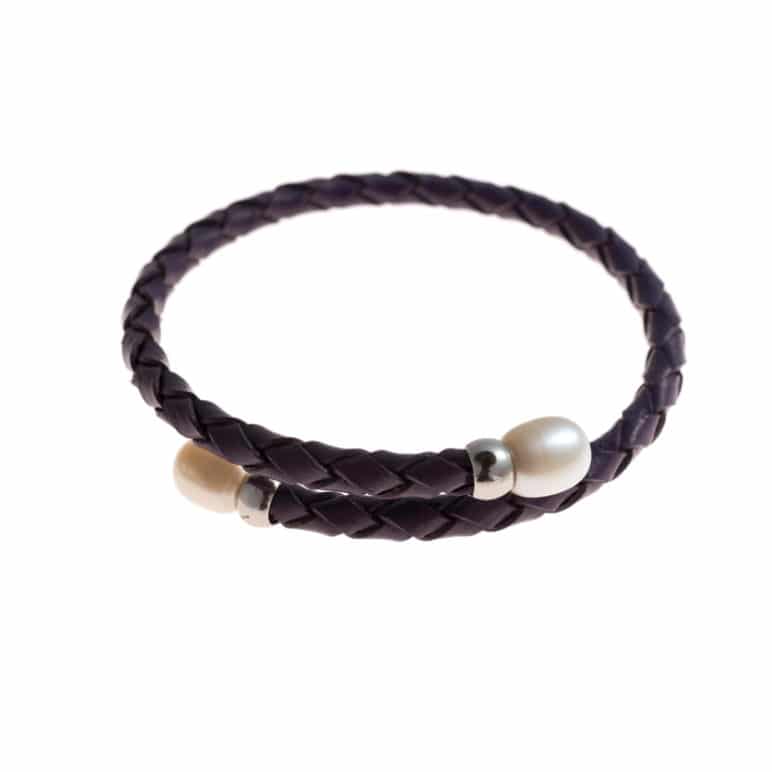 Violet Rita Pearl Bracelet