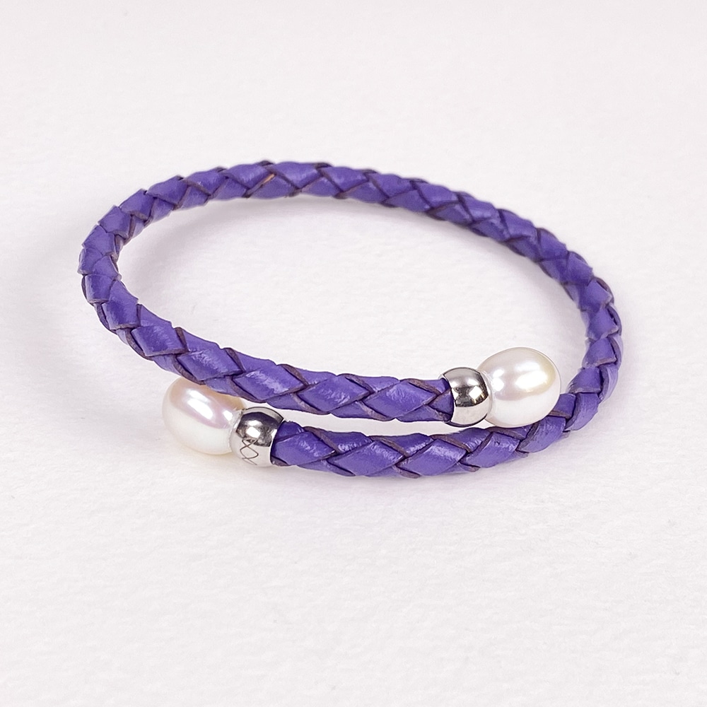 Violet Rita Pearl Bracelet