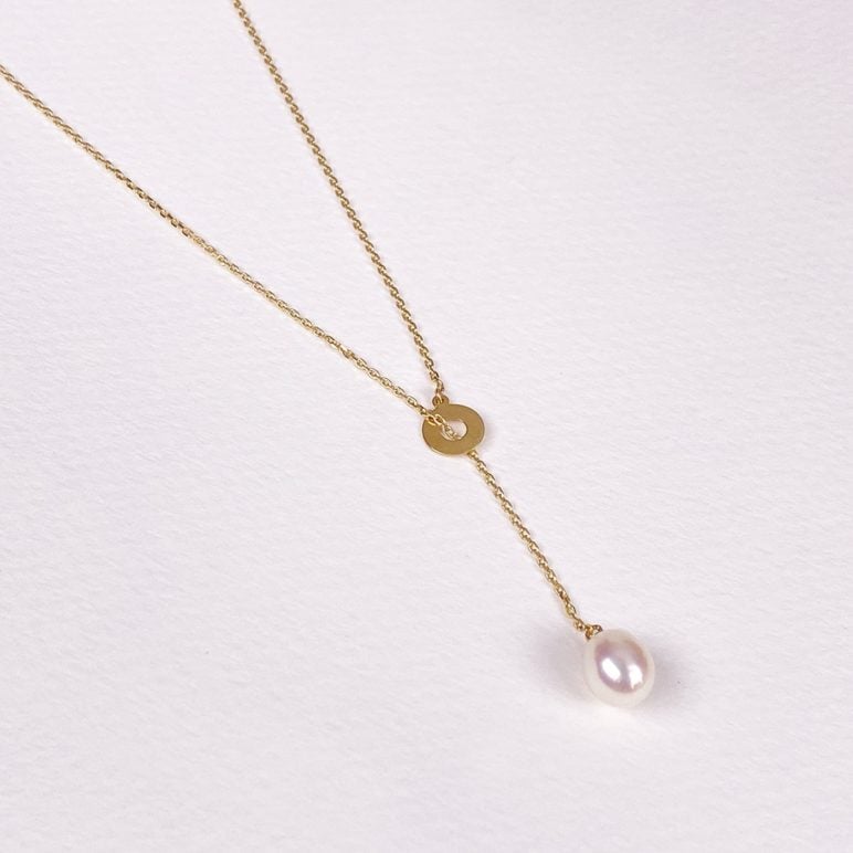 Desire 9ct Gold Pearl Necklace