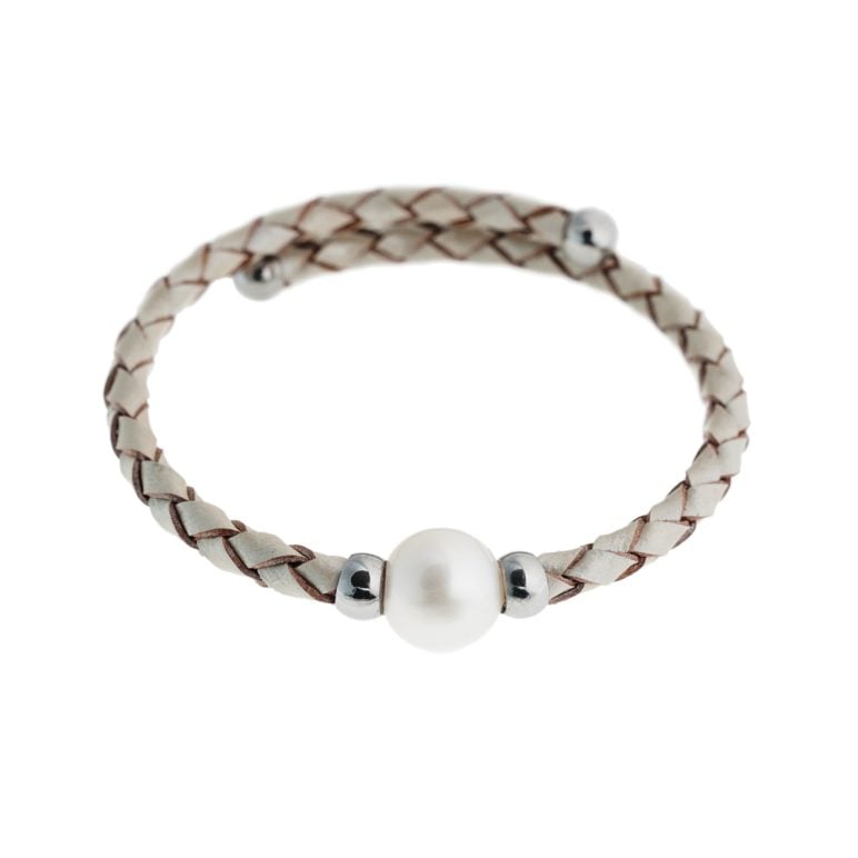 Silver Bahia Pearl Bracelet