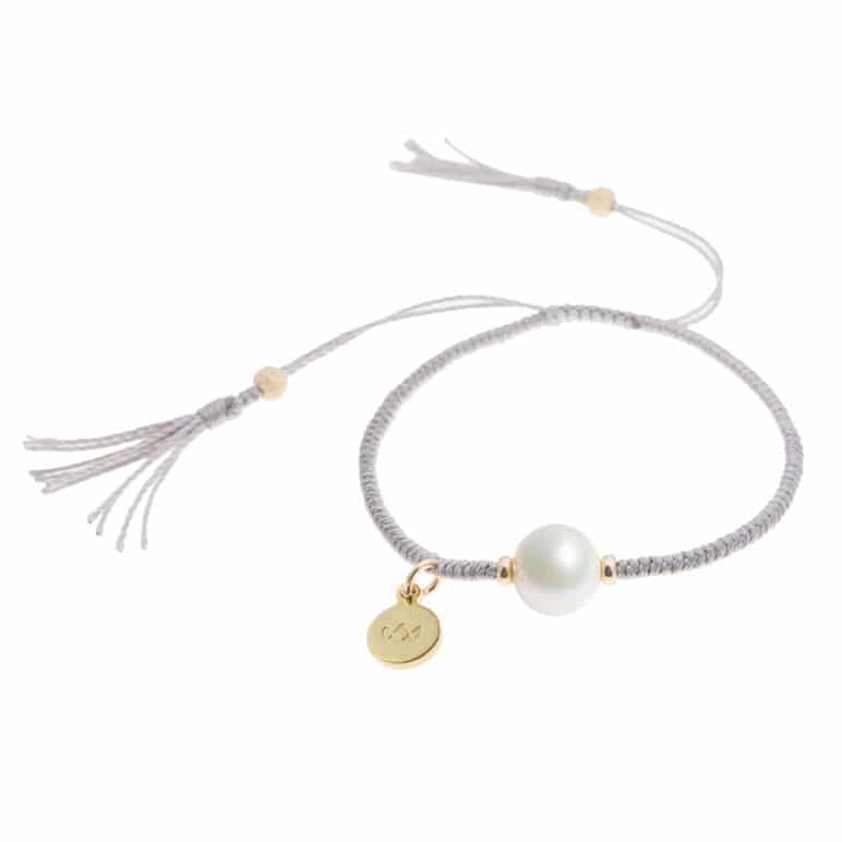 Grey Joy Pearl Bracelet