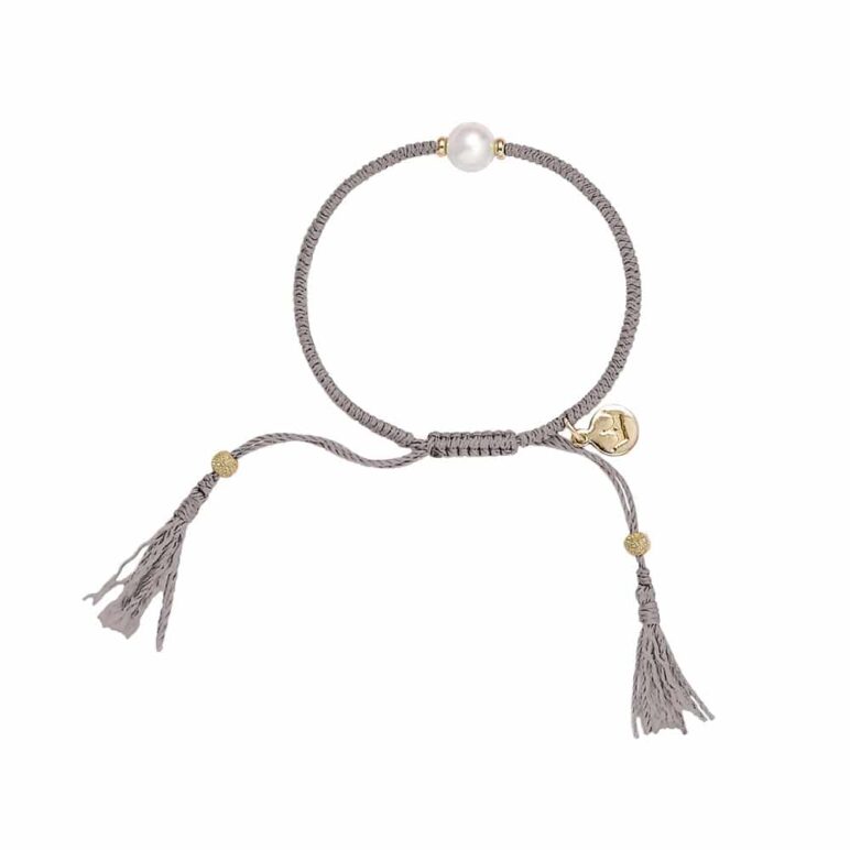 Grey Joy Pearl Bracelet