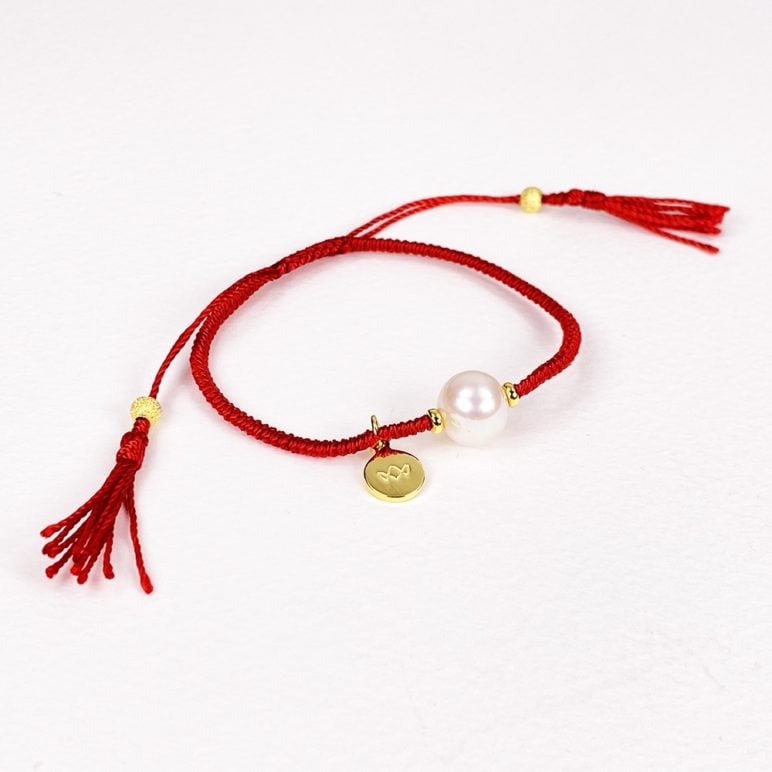 Red Joy Pearl Bracelet