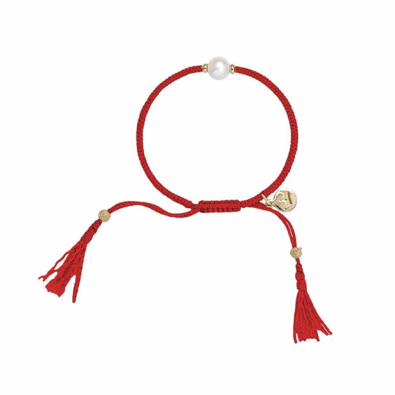 Red Joy Pearl Bracelet