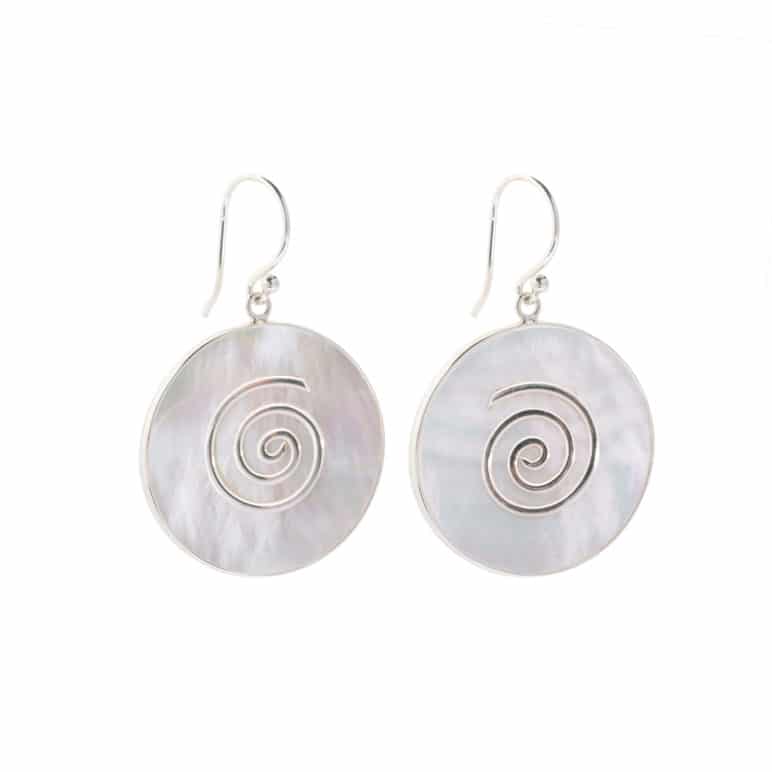 Bali Mother of Pearl Earrings