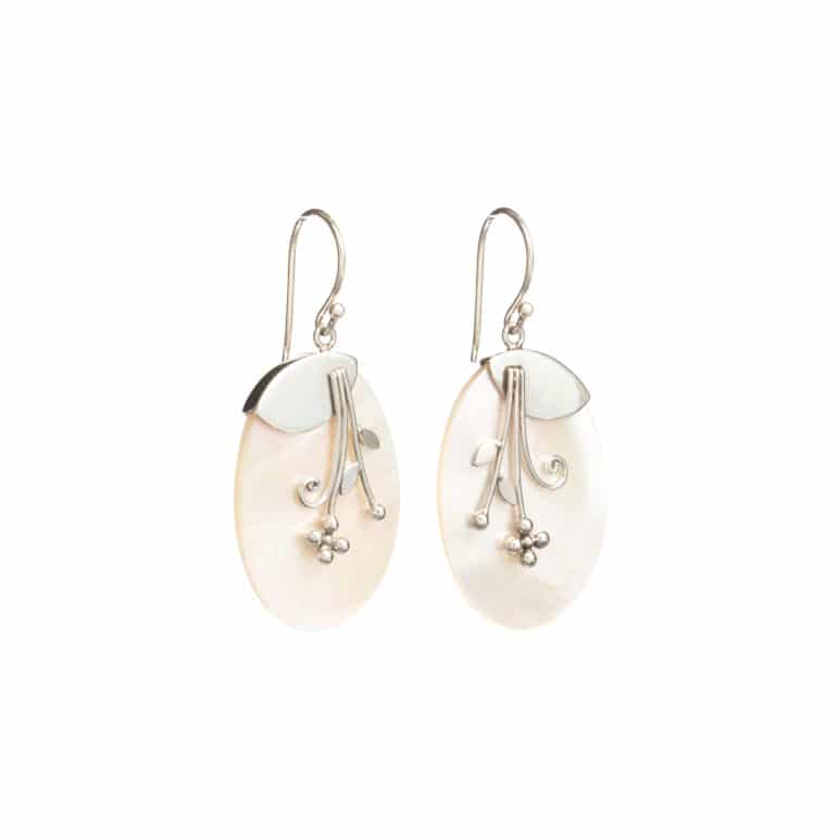Bali Mother of Pearl Earrings