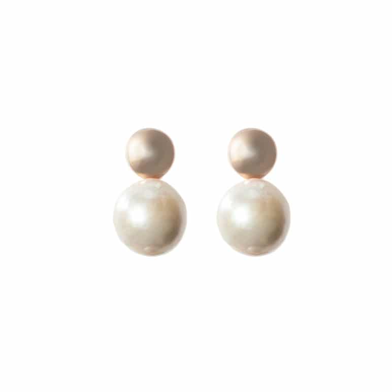 Alisio Edison Pearl Stud Earrings