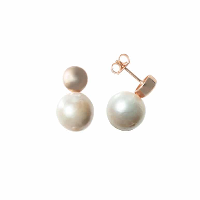 Alisio Edison Pearl Stud Earrings