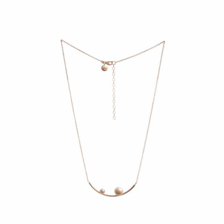 Reef Double Pearl Necklace