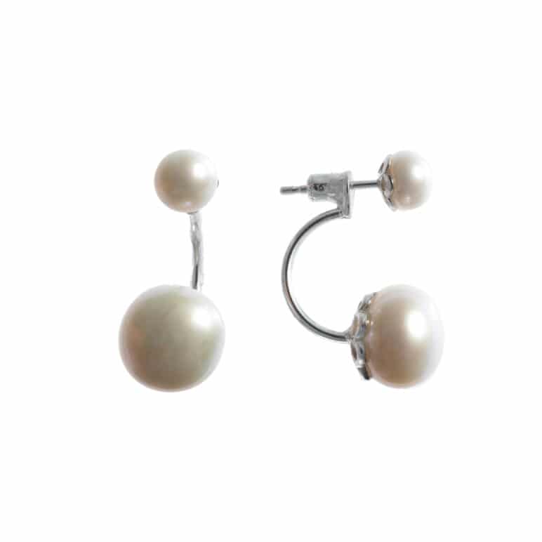 Reef Two Pearl Earrings