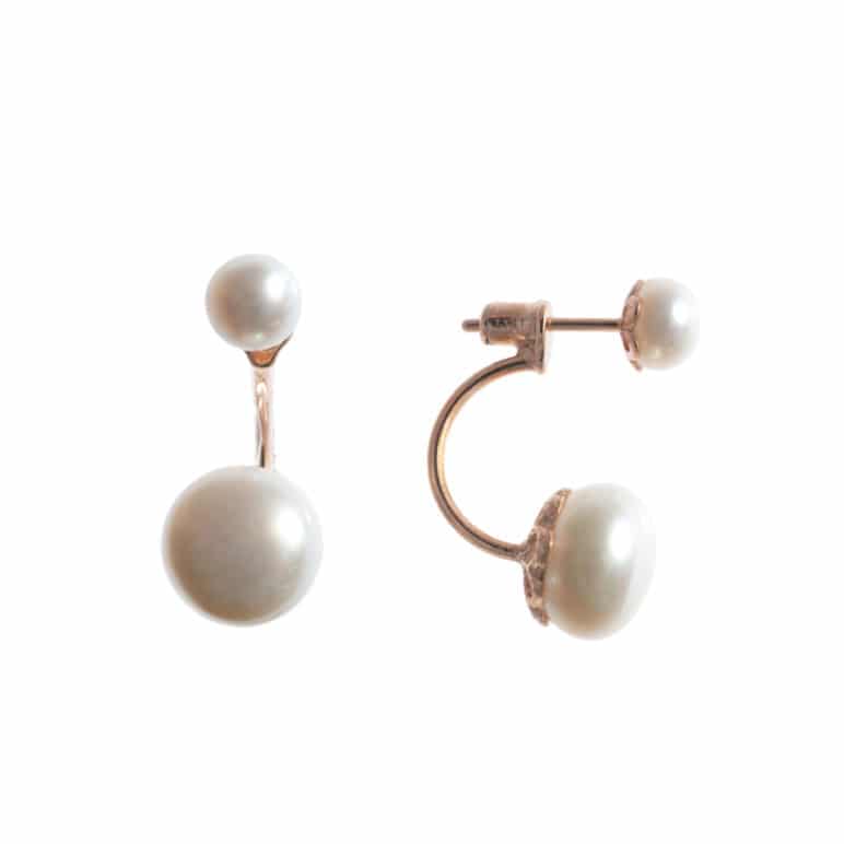 Reef Two Pearl Earrings