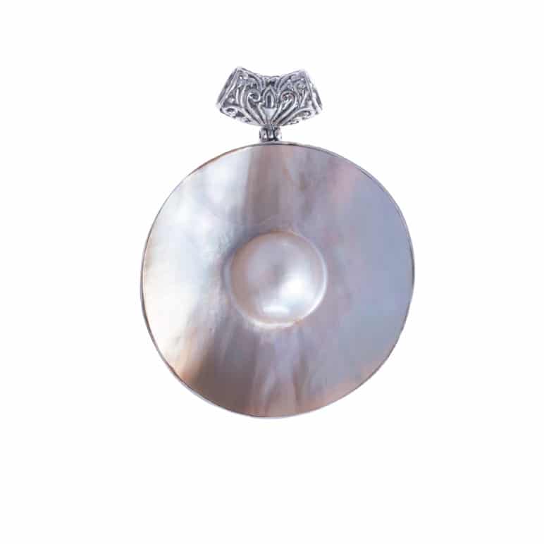 Bali Mabé Pearl Pendant