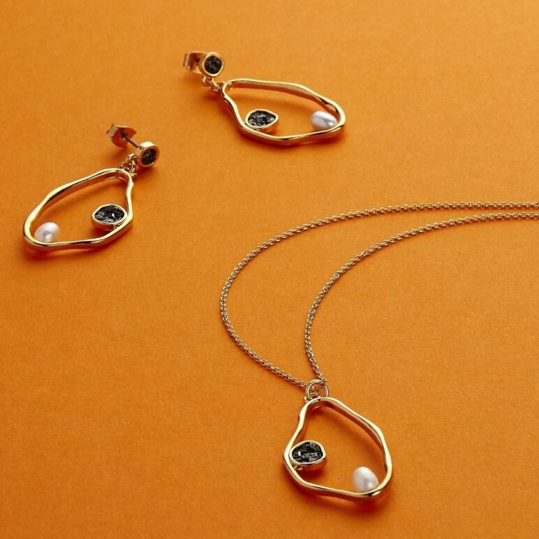 Pendientes Lucia con perlas