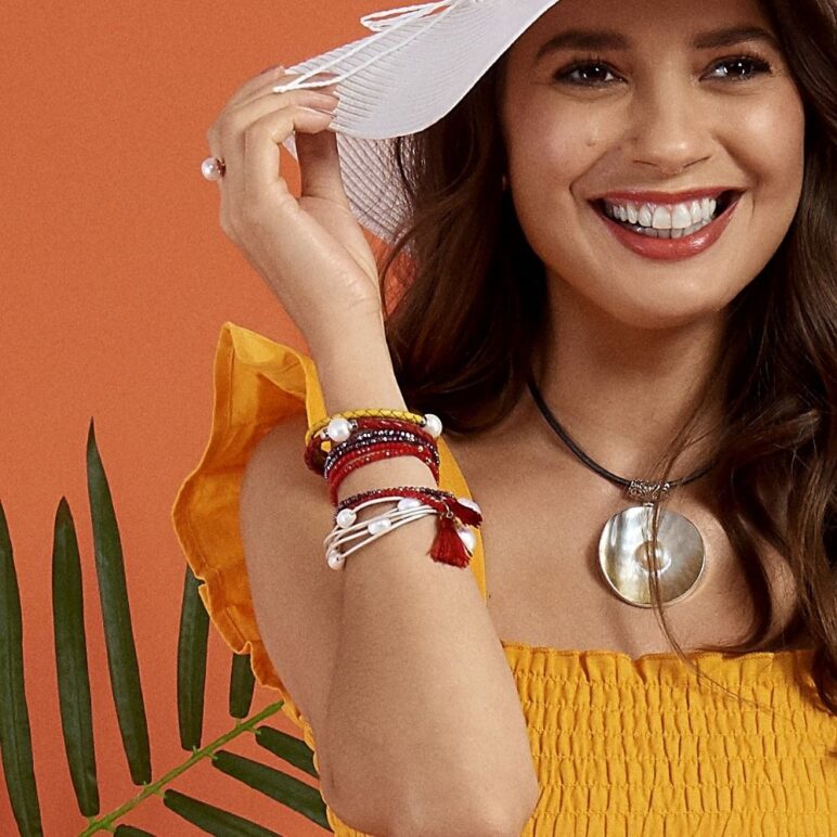 Yellow Bahia Pearl Bracelet