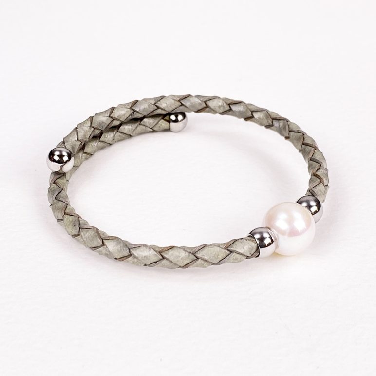 Silver Bahia Pearl Bracelet