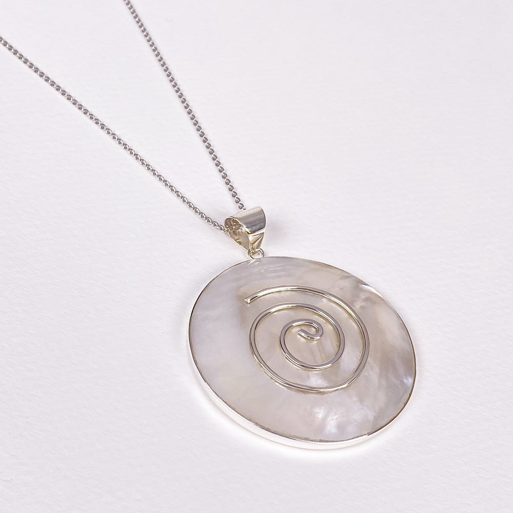 Bali Mother of Pearl Pendant
