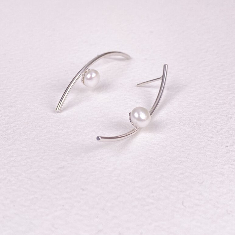 Pendientes Reef con perlas