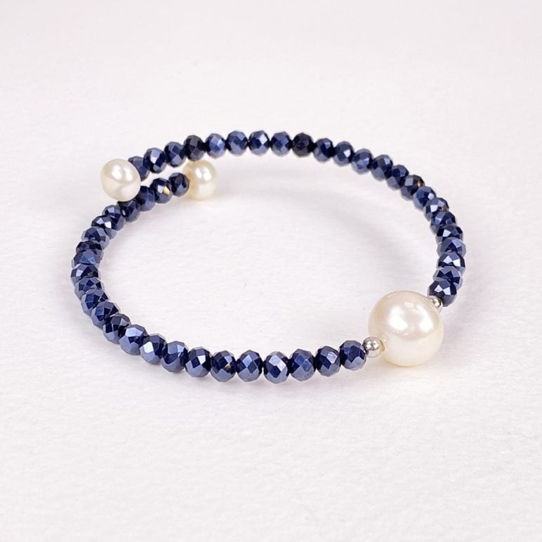 Blue Bahia Crystal Bracelet