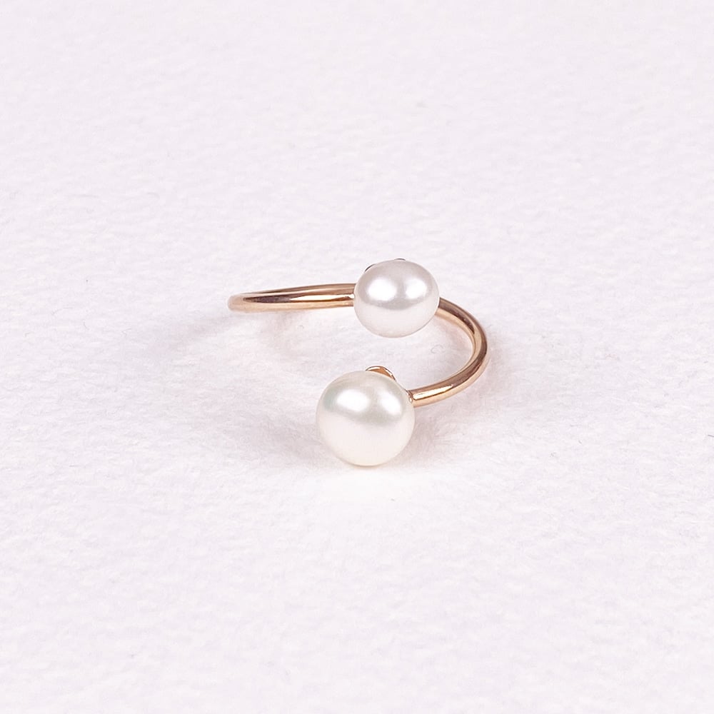 Reef Double Pearl Ring