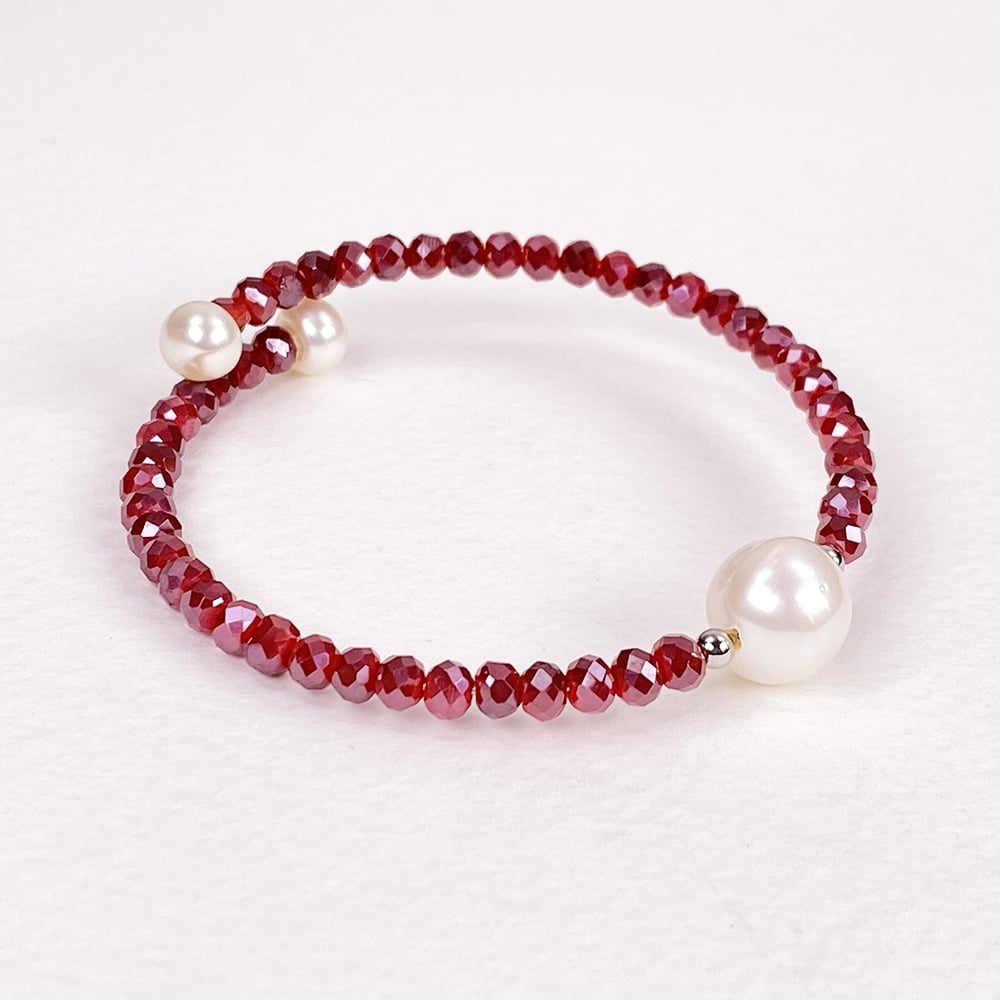 Scarlet Bahia Crystal Bracelet