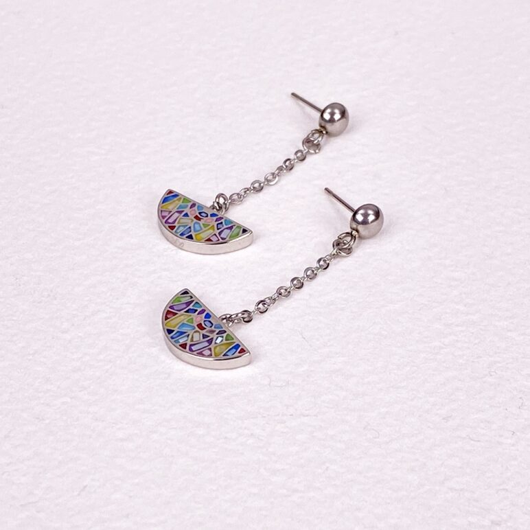 Pendientes Solera con madreperla