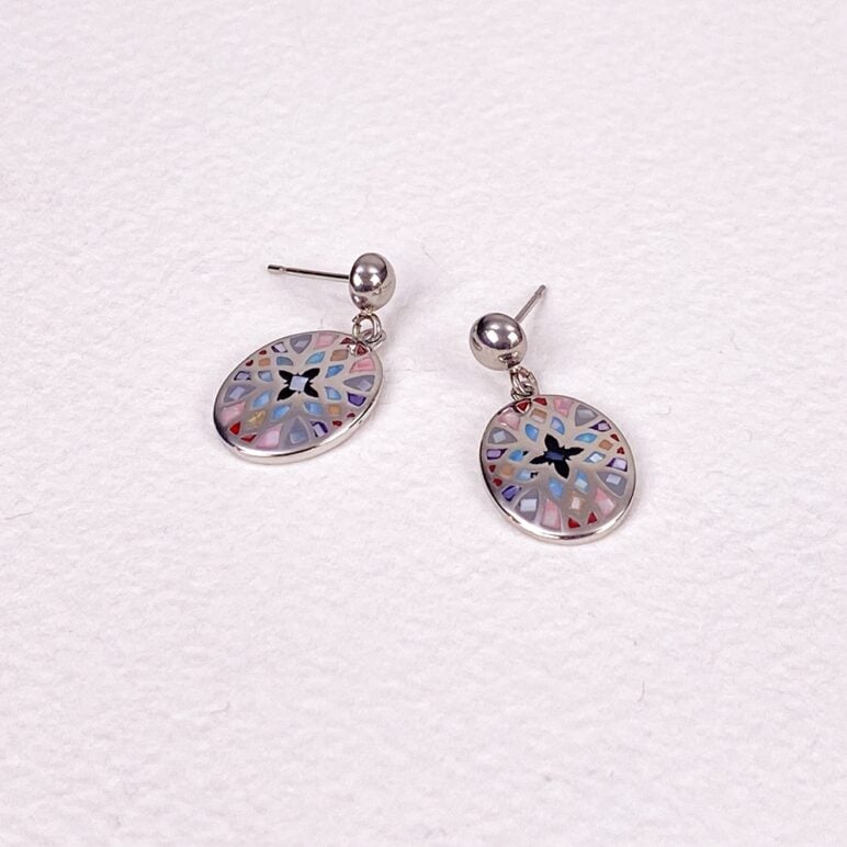 Pendientes Solera con madreperla
