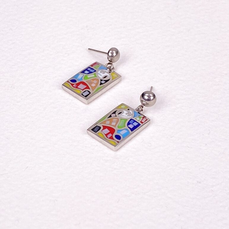 Pendientes Solera con madreperla