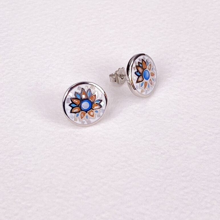 Pendientes Solera con madreperla