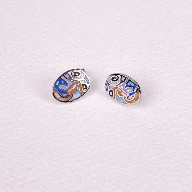 Pendientes Solera con madreperla