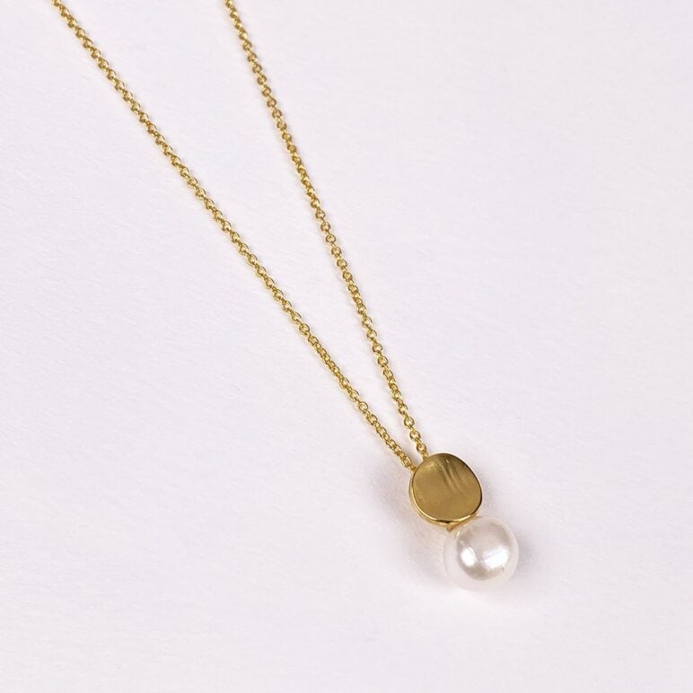 Colgante Lucia con perla