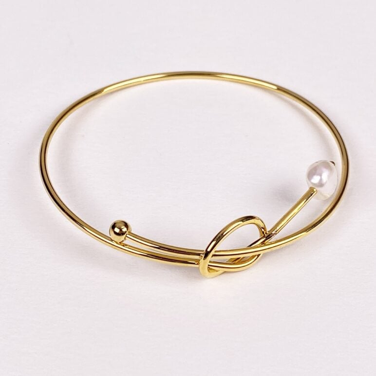 Brazalete Lucia con perla