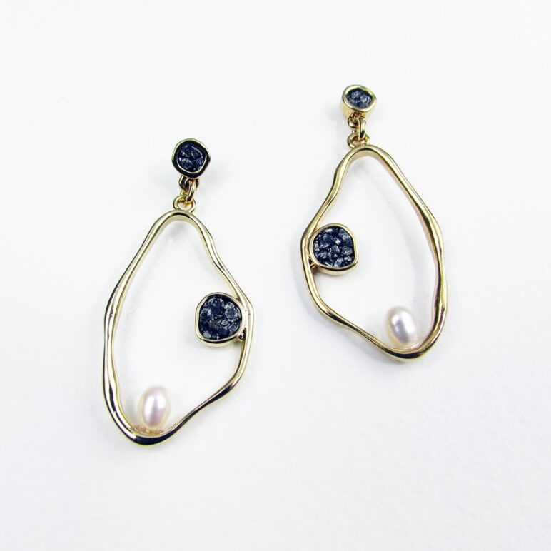 Pendientes Lucia con perlas
