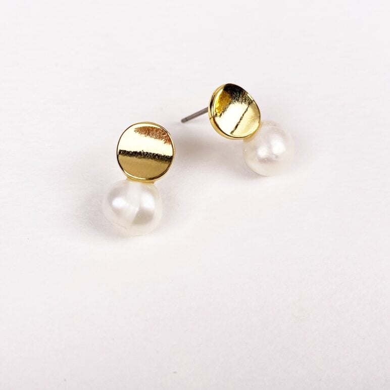 Pendientes Lucia con perlas