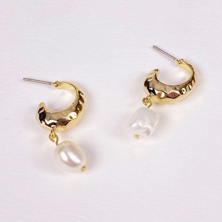 Pendientes Lucia con perlas