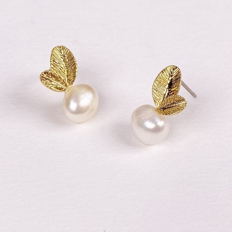 Pendientes Lucia con perlas