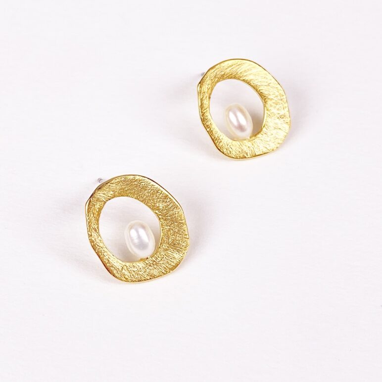 Pendientes Lucia con perlas