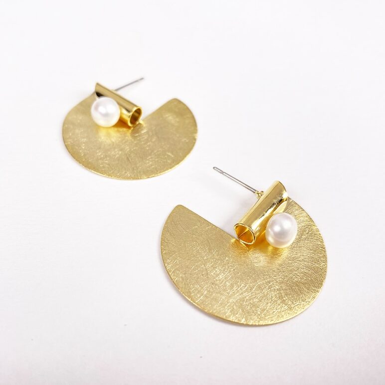 Pendientes Lucia con perlas