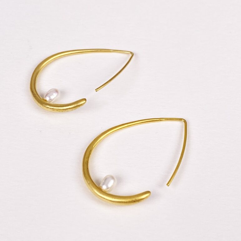 Pendientes Lucia con perlas