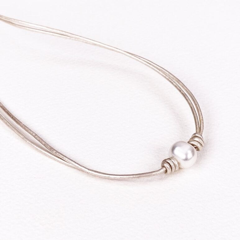 White Calima Pearl Necklace
