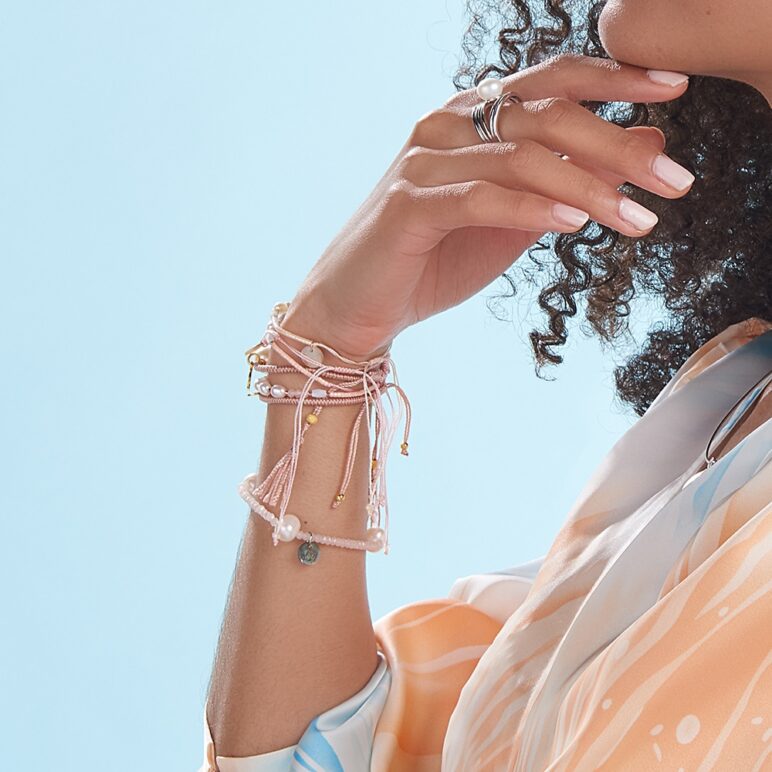 Rose Luna Crystal Bracelet
