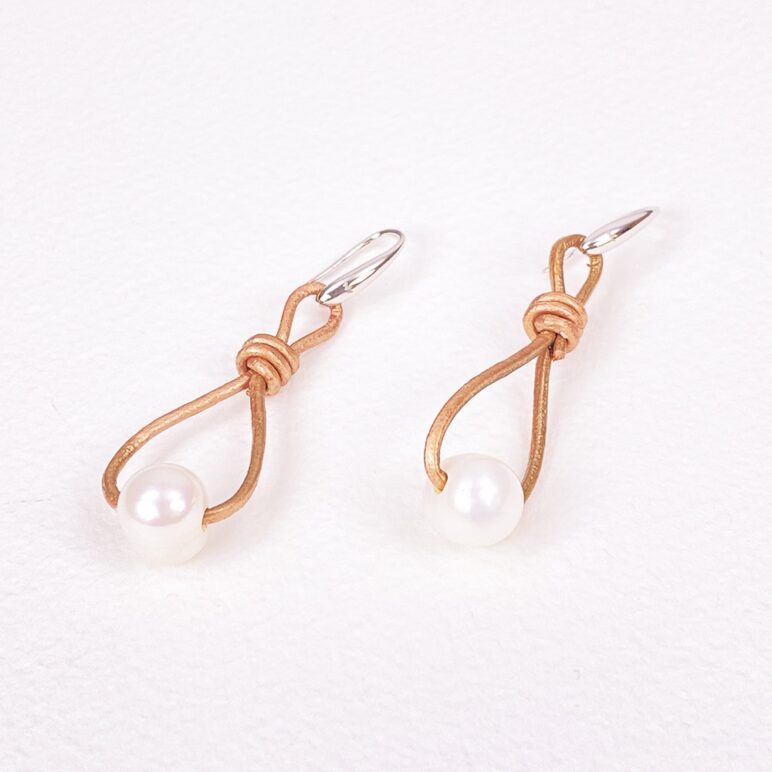 Gold Calima Pearl Earrings