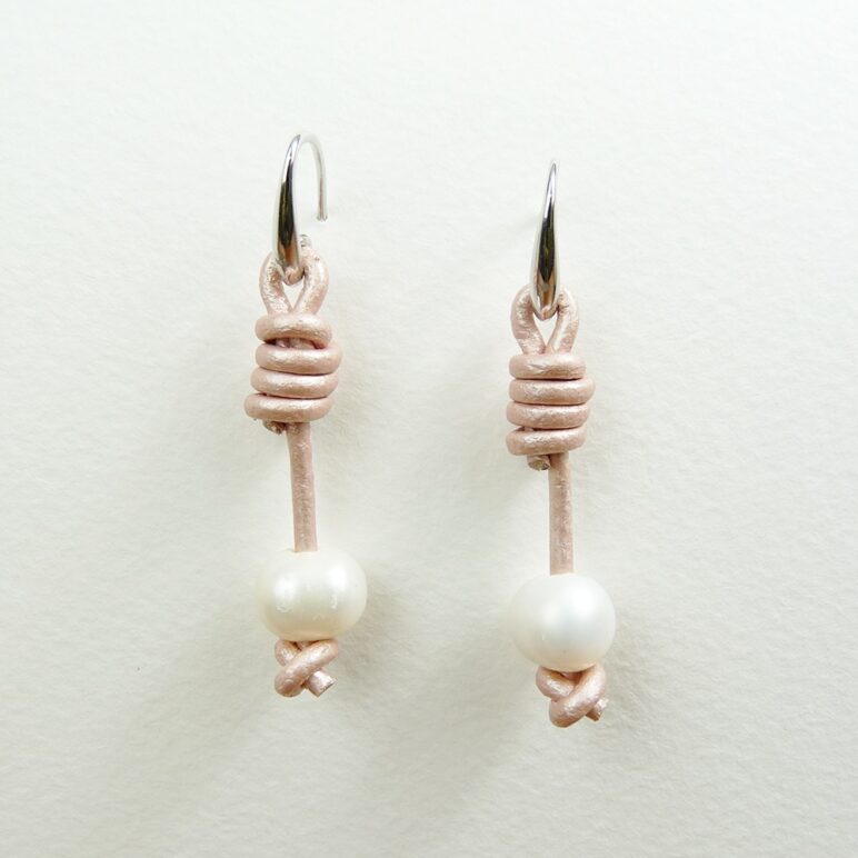 Pink Calima Pearl Earrings