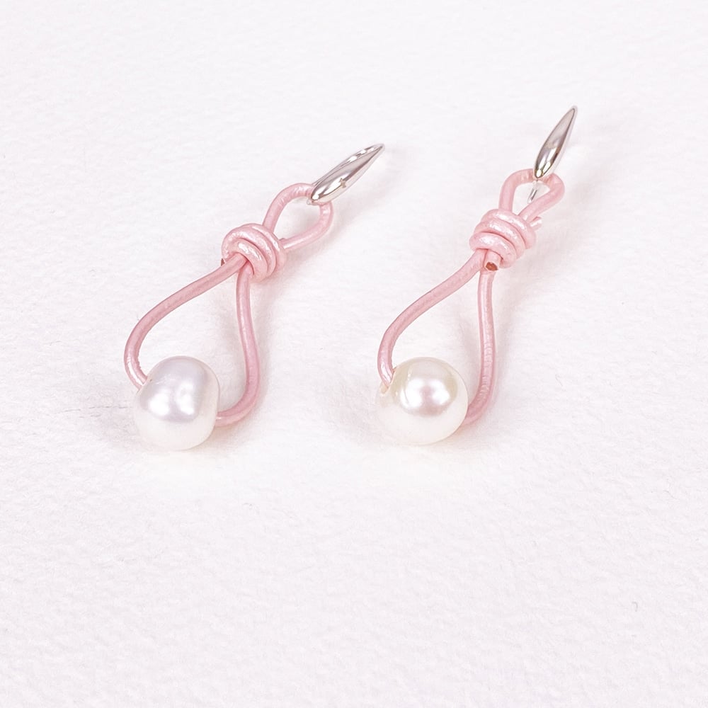 Pink Calima Pearl Earrings
