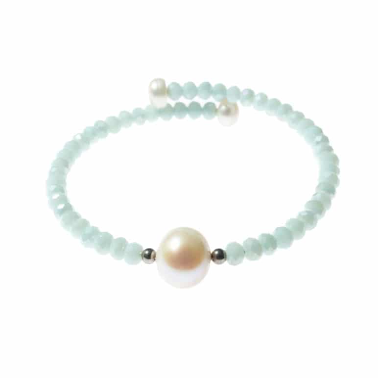Mint Bahia Crystal Bracelet