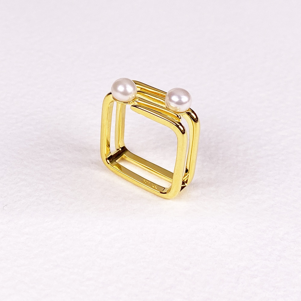 Cala Two Pearl Ring