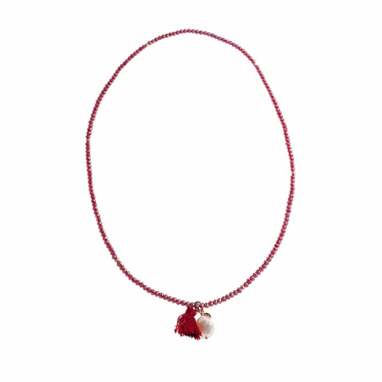 Scarlet Luna Pearl Bracelet/Necklace