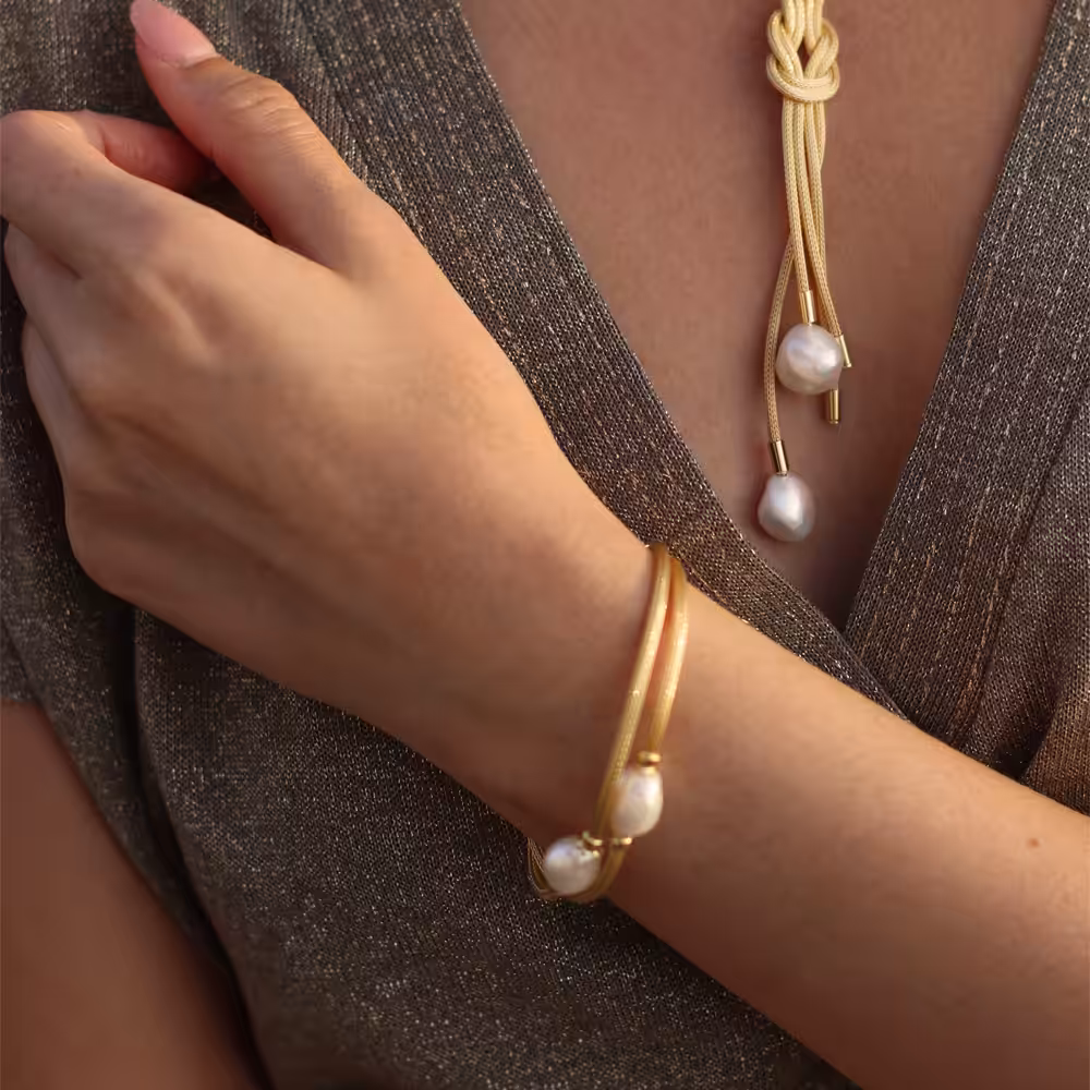 Statement Pearl Bracelets