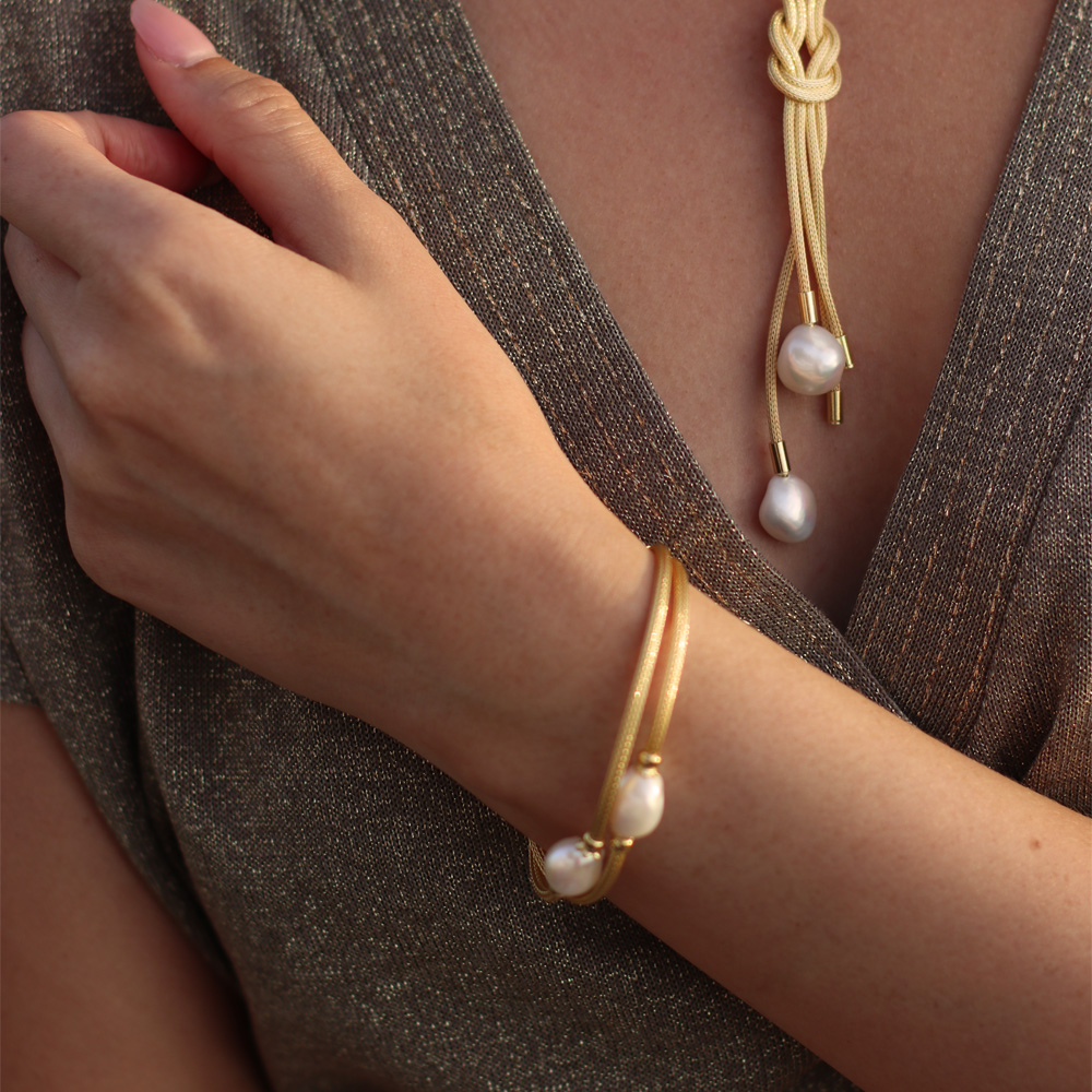 Statement Pearl Bracelets